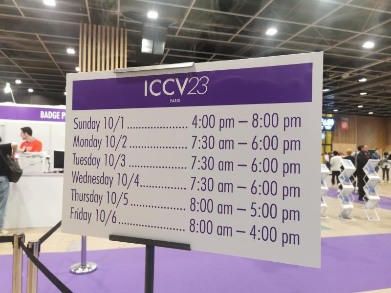 Featured image of post ICCV 2023 [Paris - France]